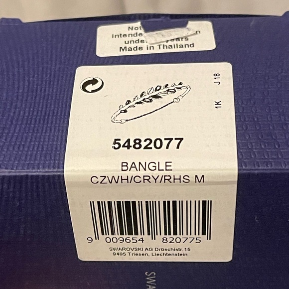 Swarovski leaf bracelet - Picture 5 of 5